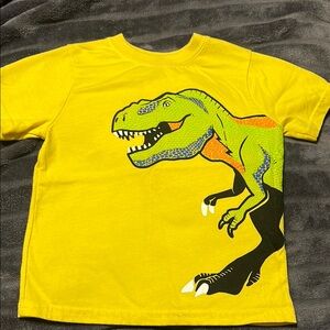 Garanimals Bright Yellow Green Dinosaur Tee